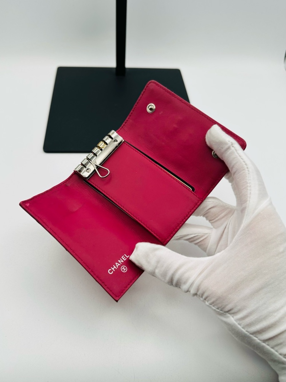 Chanel Quilted Key and Card Holder - Picture 7 of 14